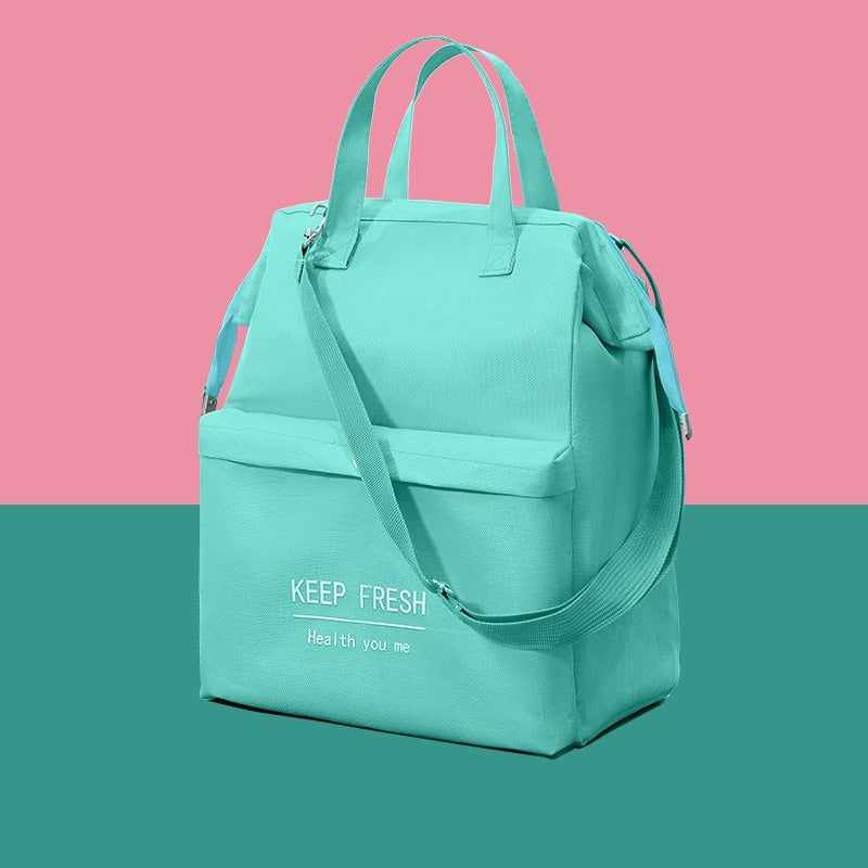 Lunch bag isotherme Chic en Oxford, avec ou sans sangle