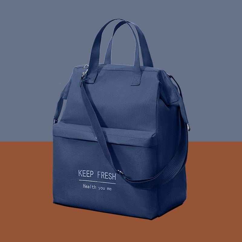 Lunch bag isotherme Chic en Oxford, avec ou sans sangle