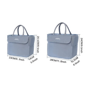 Sac à main isotherme Joli en nylon, quatre coloris, deux formats