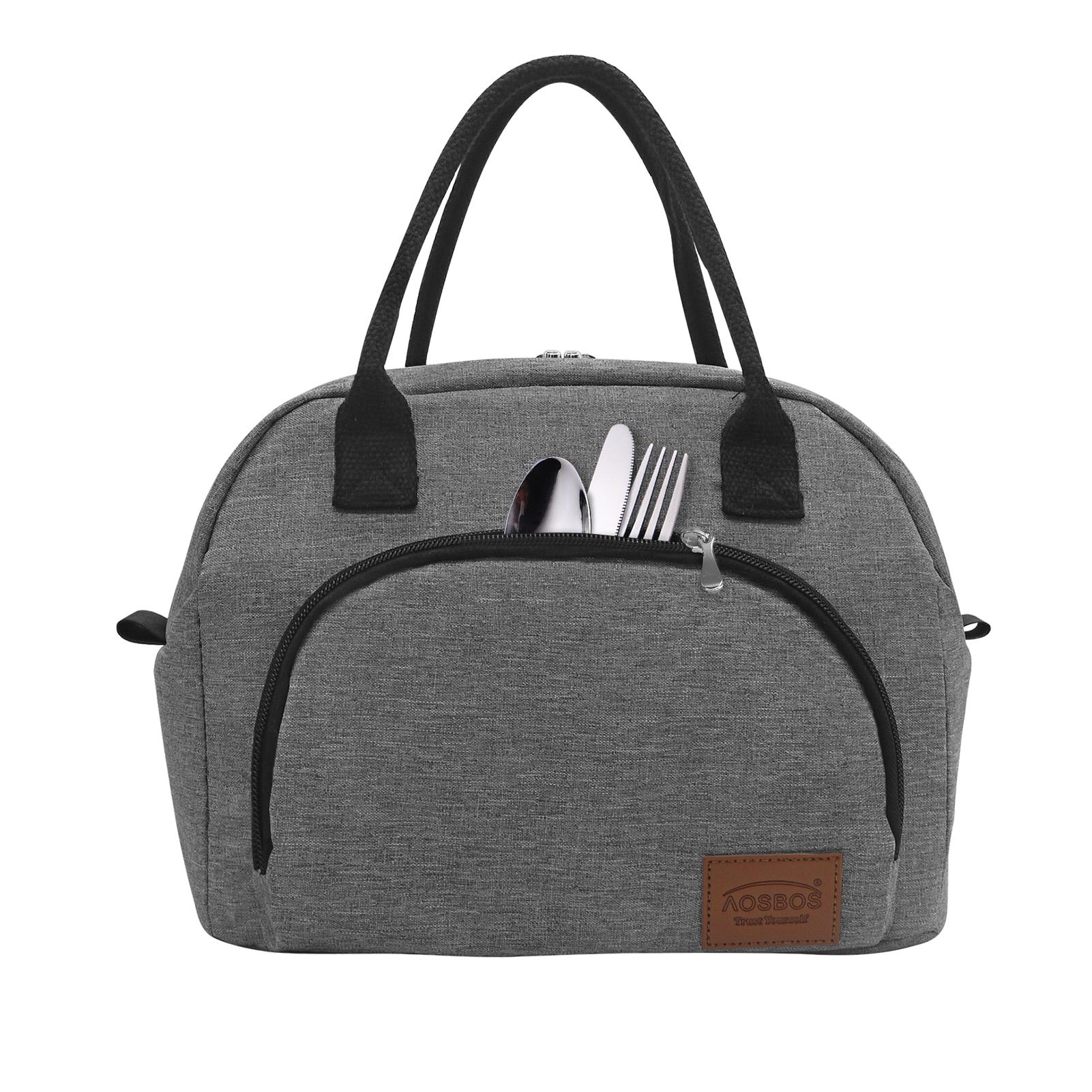 Sac isotherme repas Fashion Chic, poches latérales, 30 × 18 × 24 cm
