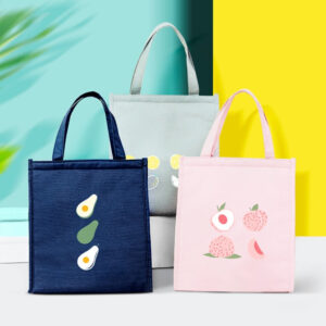 Sac isotherme repas pour snack, polyester et doublure PEVA