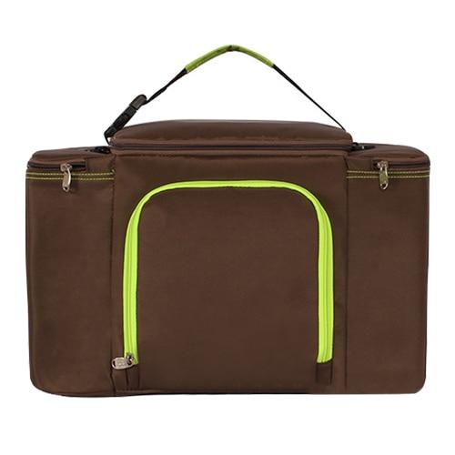 Grand sac isotherme 42 × 22 × 26 cm en polyester et aluminium