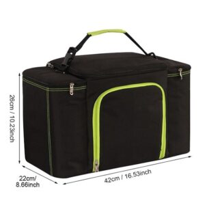 Grand sac isotherme 42 × 22 × 26 cm en polyester et aluminium