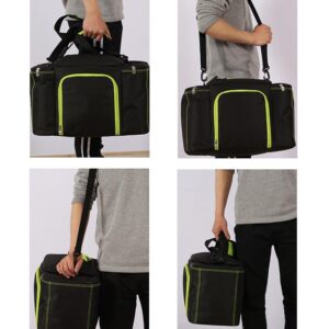 Grand sac isotherme 42 × 22 × 26 cm en polyester et aluminium
