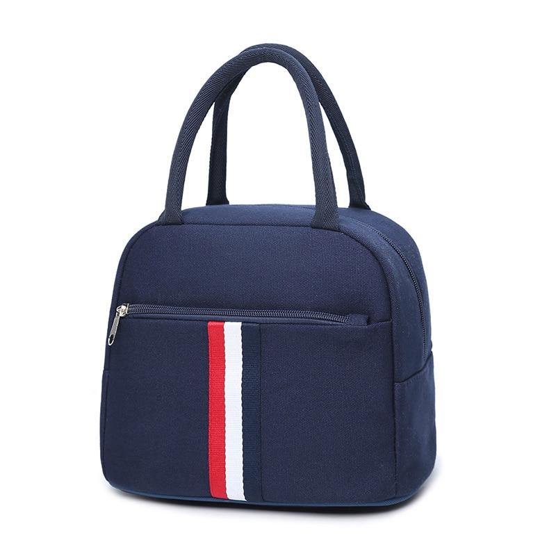 Joli sac isotherme en toile Oxford, bandoulière ajustable