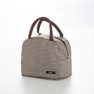 Sac à bento isotherme en Oxford, résistant à l'eau, six coloris