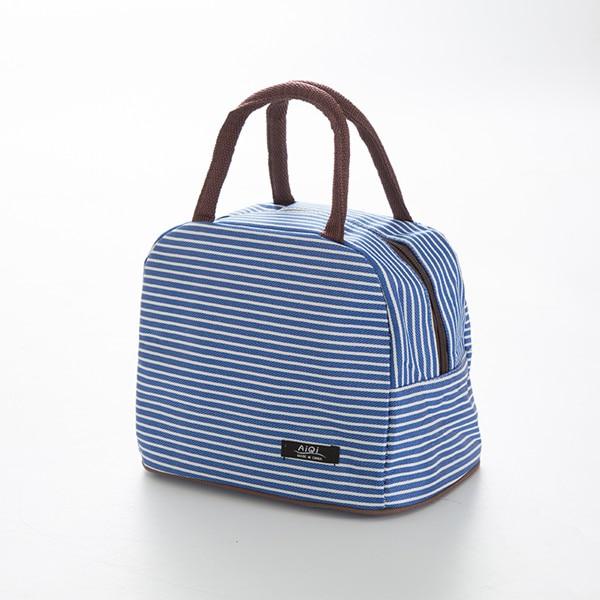 Sac à bento isotherme en Oxford, résistant à l'eau, six coloris