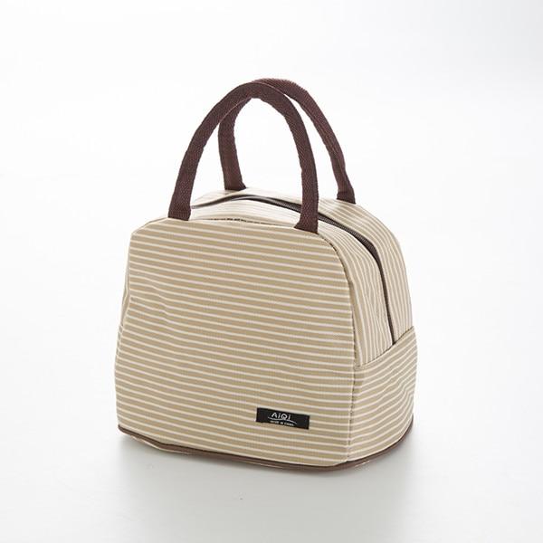 Sac à bento isotherme en Oxford, résistant à l'eau, six coloris