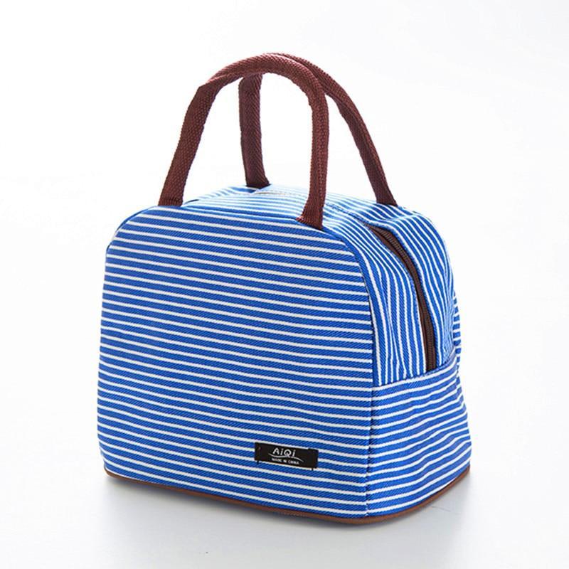 Sac à bento isotherme en Oxford, résistant à l'eau, six coloris