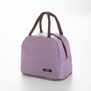 Sac à bento isotherme en Oxford, résistant à l'eau, six coloris