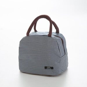 Sac à bento isotherme en Oxford, résistant à l'eau, six coloris