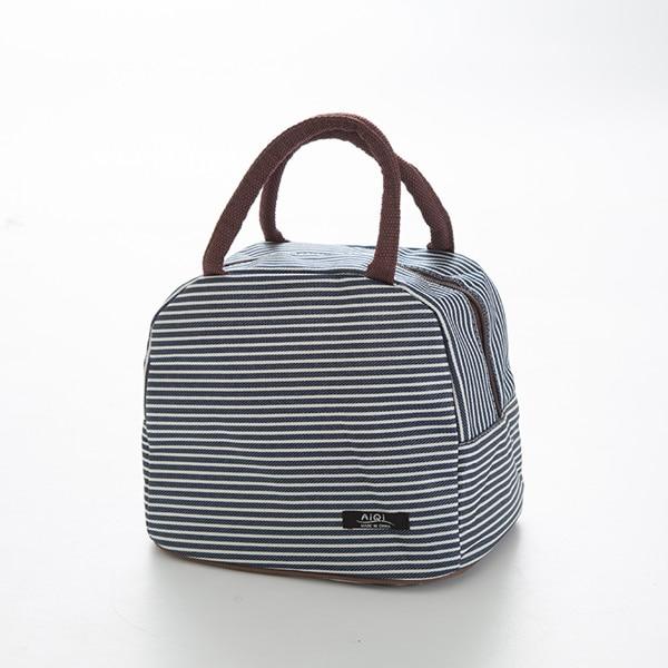 Sac à bento isotherme en Oxford, résistant à l'eau, six coloris