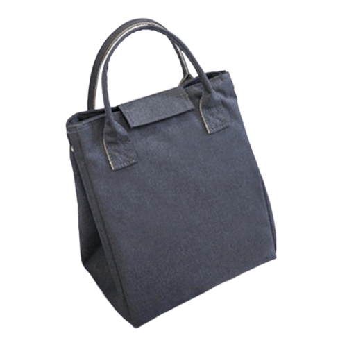 Sac à déjeuner isotherme avec poche avant, sept coloris