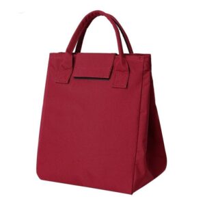 Sac à déjeuner isotherme avec poche avant, sept coloris