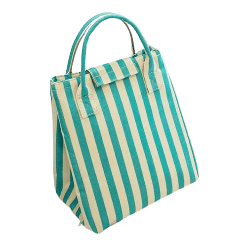 Sac à déjeuner isotherme avec poche avant, sept coloris