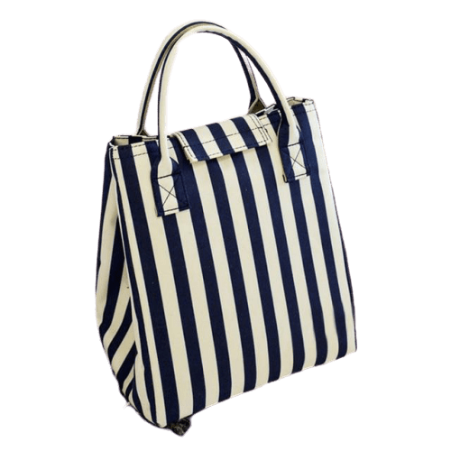 Sac à déjeuner isotherme avec poche avant, sept coloris
