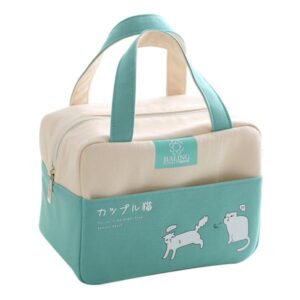 Sac à goûter isotherme enfant à motifs colorés, quatre coloris