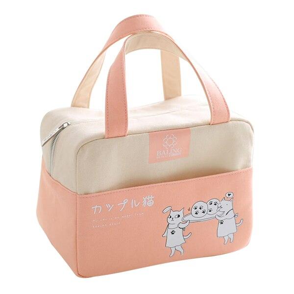 Sac à goûter isotherme enfant à motifs colorés, quatre coloris