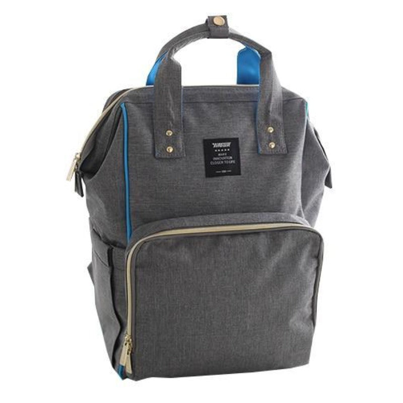Sac à langer isotherme en Oxford avec poches biberons