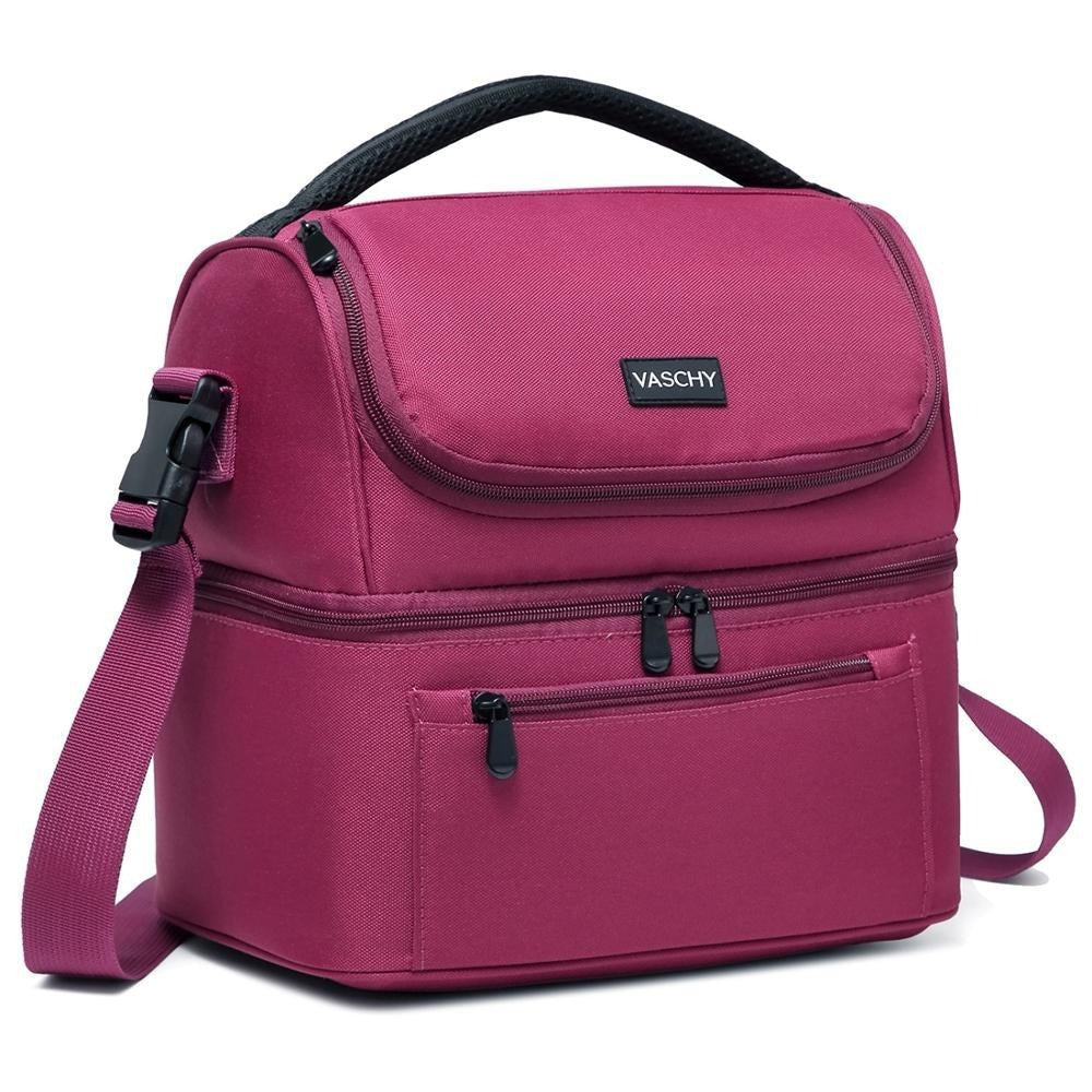 Lunch bag isotherme femme 13,5 L à deux compartiments
