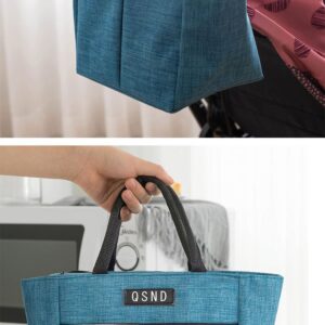 Sac à main isotherme élégant en coton perlé, 4 coloris