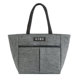 Sac à main isotherme élégant en coton perlé, 4 coloris
