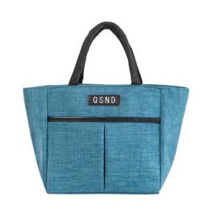 Sac à main isotherme élégant en coton perlé, 4 coloris