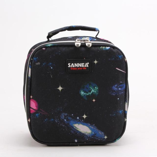 Sac cantine isotherme en polyester et aluminium, format goûter