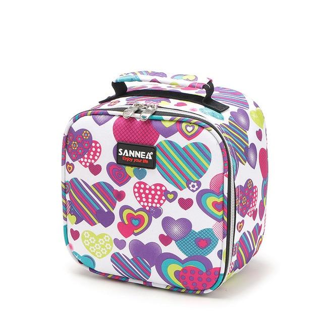 Sac cantine isotherme en polyester et aluminium, format goûter