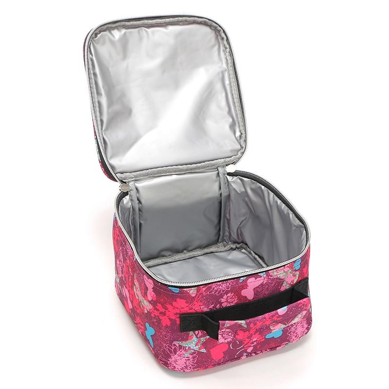 Sac cantine isotherme en polyester et aluminium, format goûter