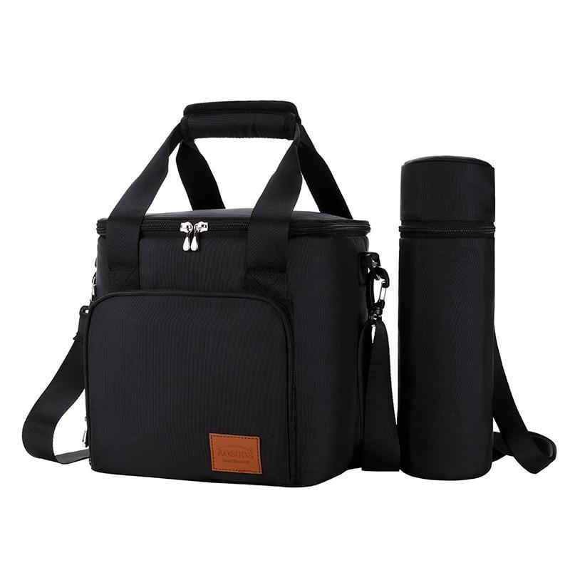 Sac déjeuner isotherme 15 litres avec poche zippée extérieure