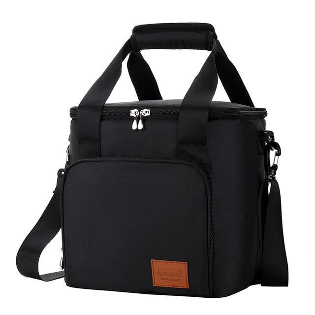 Sac déjeuner isotherme 15 litres avec poche zippée extérieure