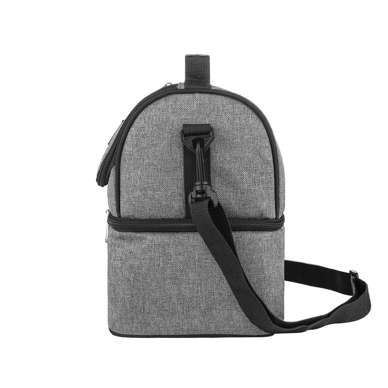 Sac isotherme 10 L en Oxford à deux compartiments