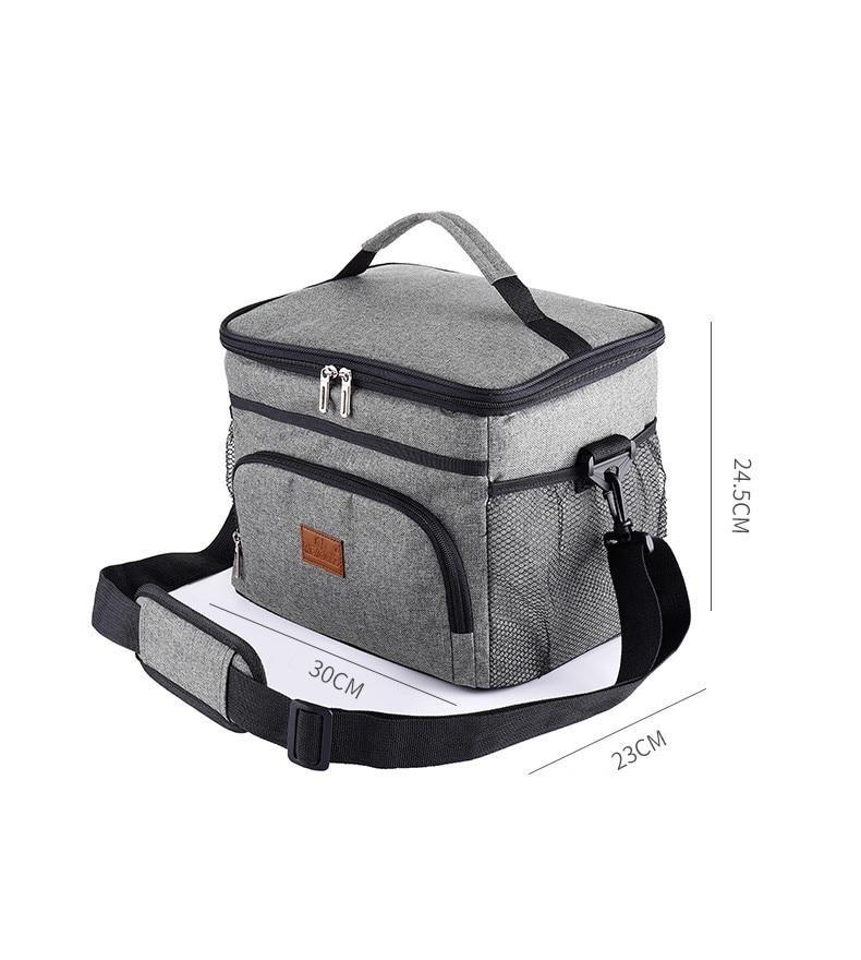 Sac isotherme 18 litres en Oxford doublé d'aluminium