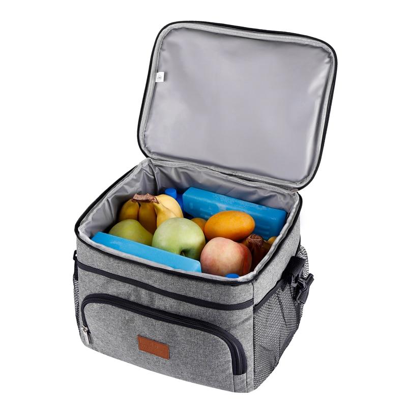 Sac isotherme 18 litres en Oxford doublé d'aluminium