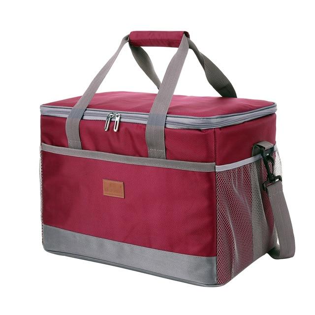 Glacière souple 30 litres en Oxford, intérieur aluminium