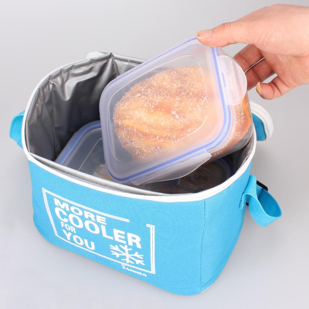 Sac isotherme 5 L en polyester et aluminium, avec bandoulière réglable