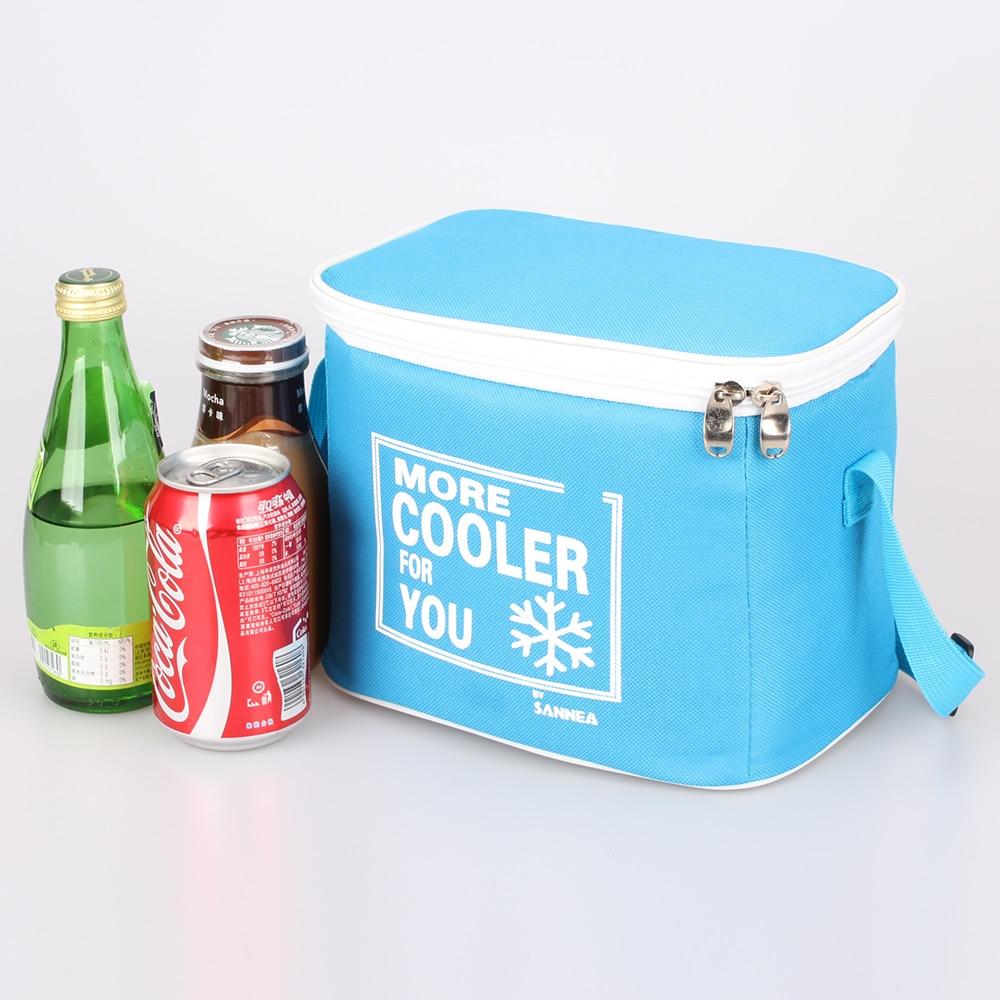 Sac isotherme 5 L en polyester et aluminium, avec bandoulière réglable