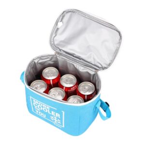 Sac isotherme 5 L en polyester et aluminium, avec bandoulière réglable