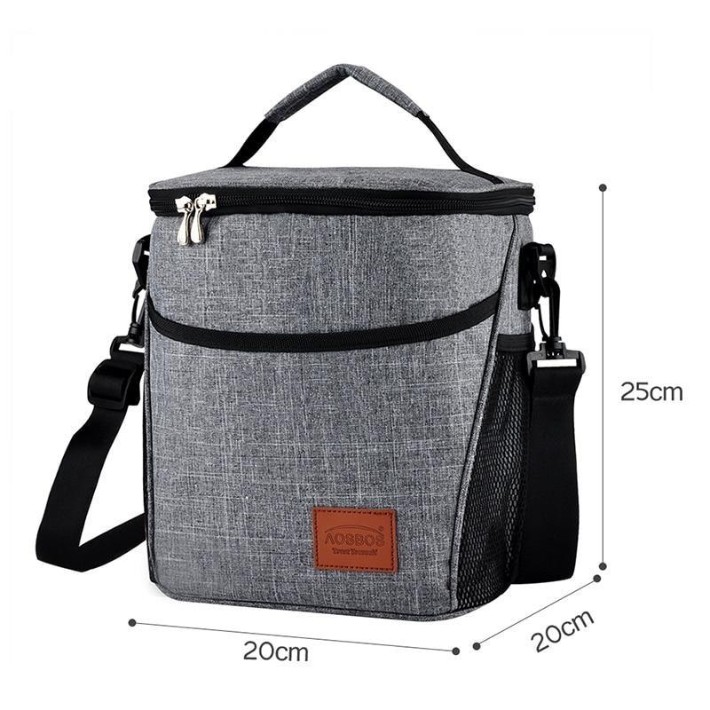 Sac isotherme à bandoulière compact, 10 litres