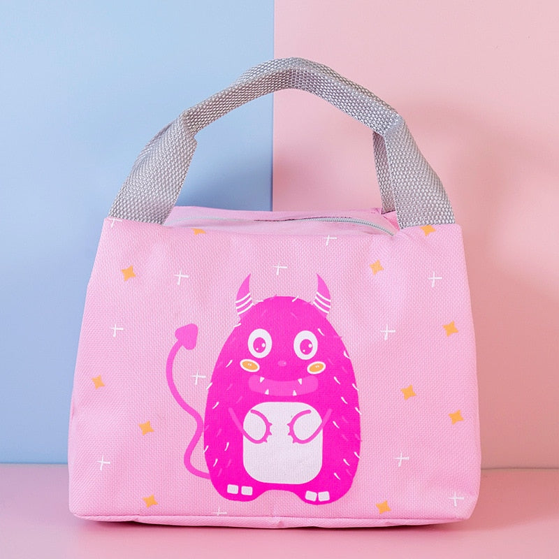 Sac isotherme repas bébé et enfant, motif diablotin