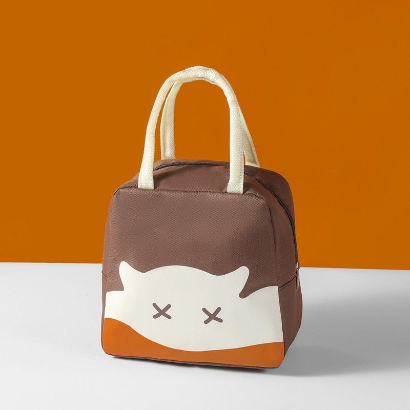 Sac isotherme repas bébé, petit singe, Oxford et aluminium
