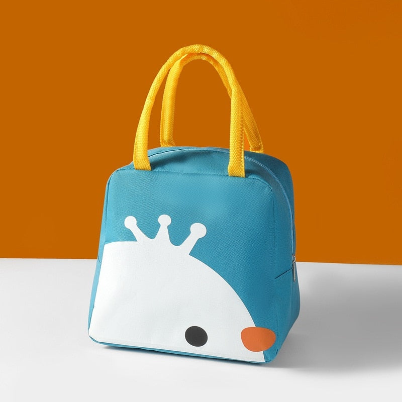 Sac isotherme repas bébé, thème poulet, 6 L, bleu marine ou ciel