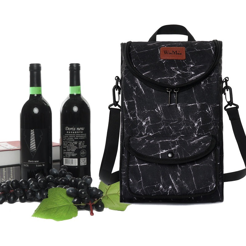 Sac isotherme pour bouteille de vin, version simple ou double