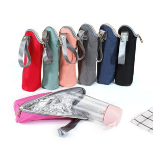 Sac isotherme pour bouteilles et canettes, nylon, huit coloris