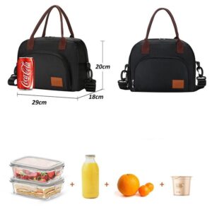 Sac isotherme déjeuner en polyester avec 4 poches pratiques