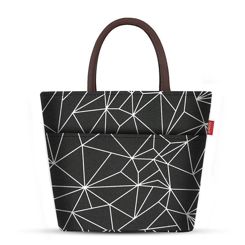 Sac isotherme femme en Oxford 600D, six motifs au choix