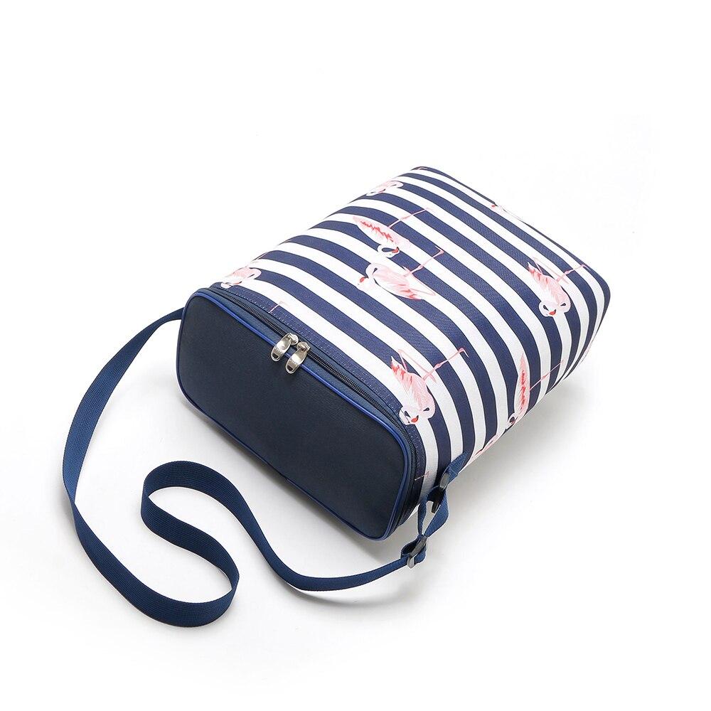 Sac isotherme repas flamant rose 15 L en polyester