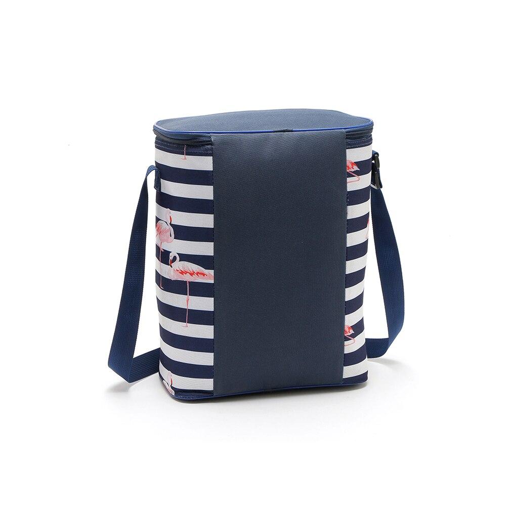 Sac isotherme repas flamant rose 15 L en polyester