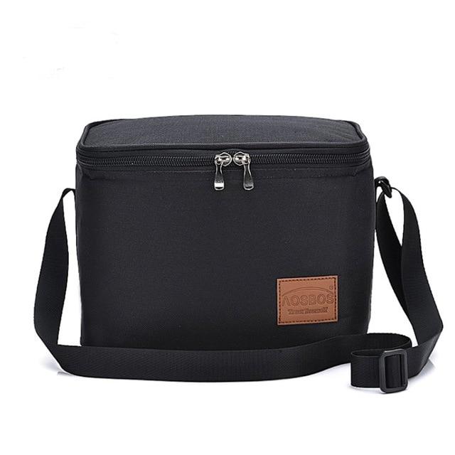 Sac isotherme lunch 7 litres en polyester Oxford, bandoulière